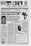 Commonwealth Times 2000-10-19