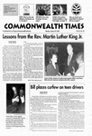 Commonwealth Times 2001-01-29