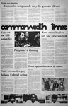 Commonwealth Times 1971-12-09