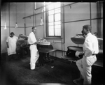 Sichel Cleaning Plant: Interior with Workers