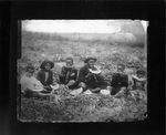 Children Eating Watermelon by Photographer unknown