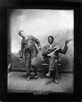Two Young Men and Guitar