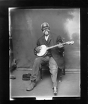Wooden-legged Man with Banjo