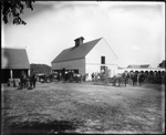 St. Emma Trade School, Belmead, Virginia - View of boys with Teams and Wagons
