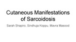 Dermatologic Manifestations of Rheumatic Disease: Cutaneous Manifestations of Sarcoidosis