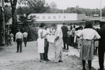 Protesters gathered near First Baptist Church, Farmville, Va., July 1963, #001