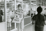 Protesters at Grants/Safeway, Farmville, Va., August 1963, #047