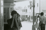 Student protesters outside State Theater, Farmville, Va., August 1963, #156