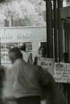 Protesters at Grants/Safeway, Farmville, Va., August 1963, #045