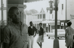 Student protesters outside State Theater, Farmville, Va., August 1963, #146