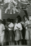 Students at Beulah AME Church Parsonage, Farmville, Va., August 1963, #023