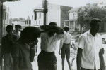 Student protesters outside State Theater, Farmville, Va., August 1963, #118