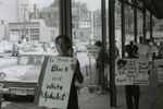 Protesters at Grants/Safeway, Farmville, Va., August 1963, #040