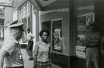 Student protesters outside State Theater, Farmville, Va., August 1963, #114