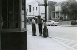 Student protesters outside State Theater, Farmville, Va., August 1963, #111