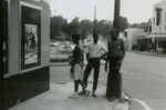 Student protesters outside State Theater, Farmville, Va., August 1963, #109
