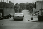 View of Main Street, looking south, Farmville, Va., August 1963, #002