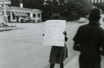 Protesters demonstrating near A&P, Farmville, Va., July 1963, #005