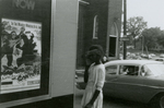 Student protesters outside State Theater, Farmville, Va., August 1963, #104
