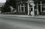 Men walking on Main Street, Farmville, Va., July 1963, #003