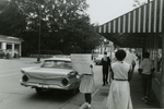 Protesters demonstrating near A&P, Farmville, Va., July 1963, #007