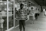 Protesters at Grants/Safeway, Farmville, Va., August 1963, #034