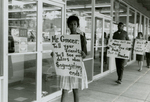 Protesters at Grants/Safeway, Farmville, Va., August 1963, #031