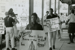 Protesters at Grants/Safeway, Farmville, Va., August 1963, #030