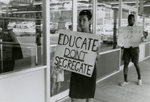 Protesters at Grants/Safeway, Farmville, Va., August 1963, #028