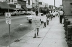 Protesters on Main Street, Farmville, Va., July 1963, #014