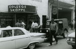 Student protesters outside College Shoppe, Farmville, Va., July 1963, #019