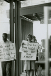Protesters at Grants/Safeway, Farmville, Va., August 1963, #022