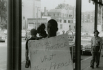 Protesters at Grants/Safeway, Farmville, Va., August 1963, #021