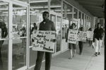 Protesters at Grants/Safeway, Farmville, Va., August 1963, #020