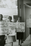 Protesters at Grants/Safeway, Farmville, Va., August 1963, #019