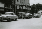 Student protesters outside State Theater, Farmville, Va., August 1963, #009