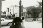 Student protesters outside State Theater, Farmville, Va., August 1963, #091