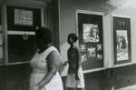 Student protesters outside State Theater, Farmville, Va., August 1963, #084