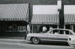 People on Main Street, Farmville, Va., July 1963, #003