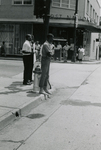 Protesters on Main Street, Farmville, Va., July 1963, #008