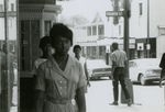 Student protesters outside State Theater, Farmville, Va., August 1963, #127
