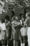 Students at Beulah AME Church Parsonage, Farmville, Va., August 1963, #025