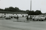 Protesters demonstrating near A&P, Farmville, Va., July 1963, #012