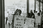 Protesters at Grants/Safeway, Farmville, Va., August 1963, #011