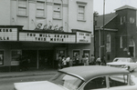 Student protesters outside State Theater, Farmville, Va., August 1963, #047