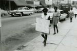 Student protesters on Main Street, Farmville, Va., July 1963, #016