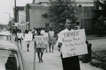 Student protesters on Main Street, Farmville, Va., July 1963, #009