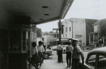 Student protesters outside State Theater, Farmville, Va., August 1963, #036