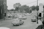 Protesters gathered near First Baptist Church, Farmville, Va., July 1963, #005