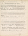Gay Alliance of Students (GAS) Application for Registration as a Student Organization, 1974 October 2 by Brenda C. Kriegel